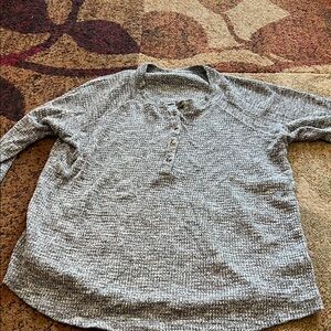 American Eagle Henley thermal size S